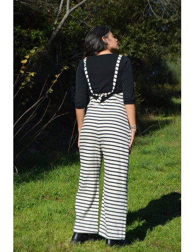 striped overall